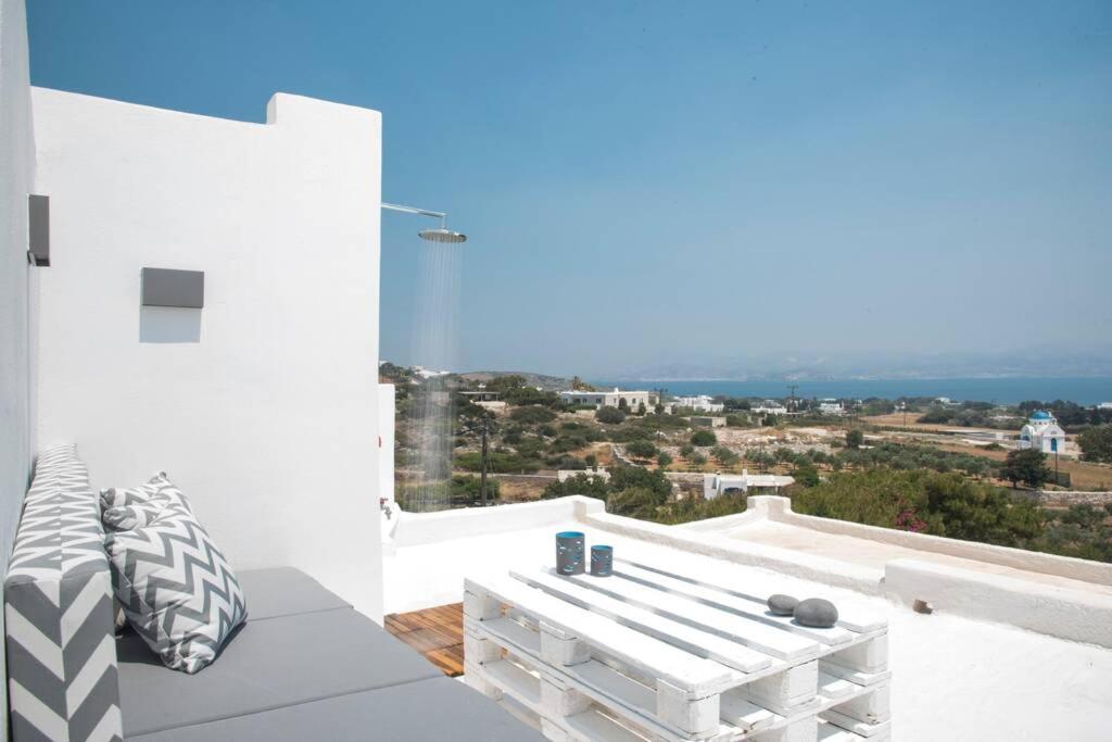 Apartmán Sunny Studio W.Breathtaking Naxos Views In Isterni Isterni  Exteriér fotografie