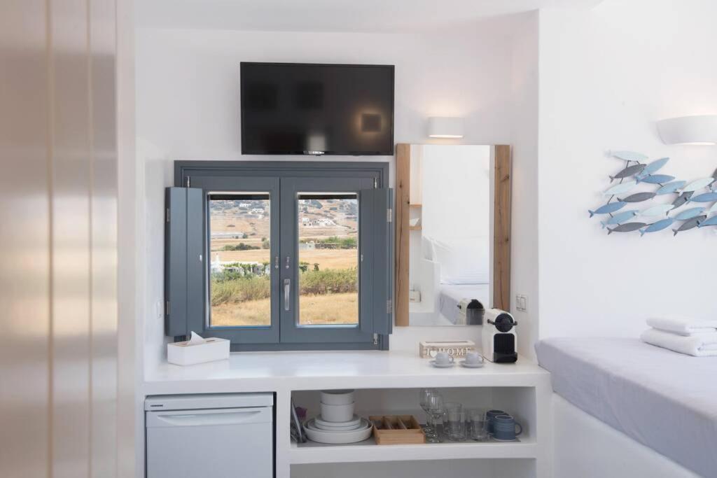 Apartmán Sunny Studio W.Breathtaking Naxos Views In Isterni Isterni  Exteriér fotografie