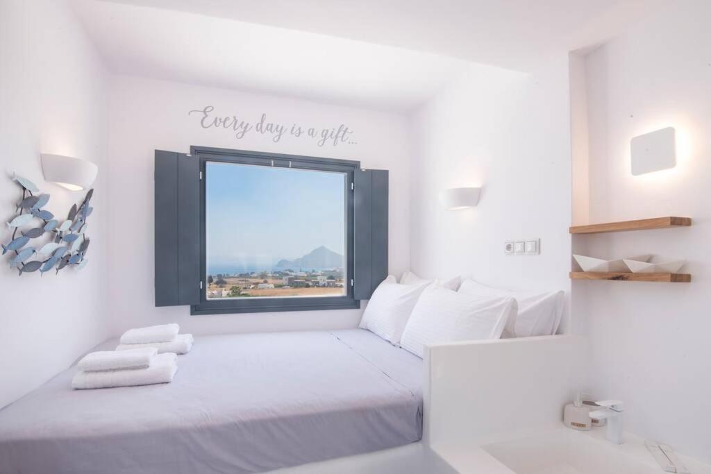 Apartmán Sunny Studio W.Breathtaking Naxos Views In Isterni Isterni  Exteriér fotografie
