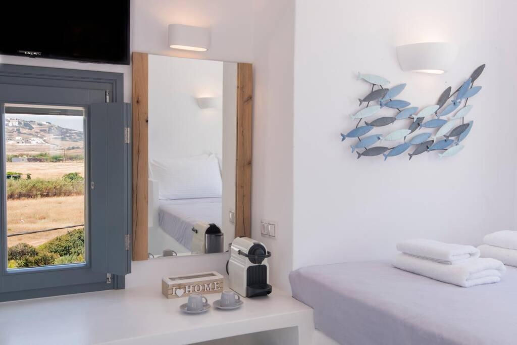 Apartmán Sunny Studio W.Breathtaking Naxos Views In Isterni Isterni  Exteriér fotografie